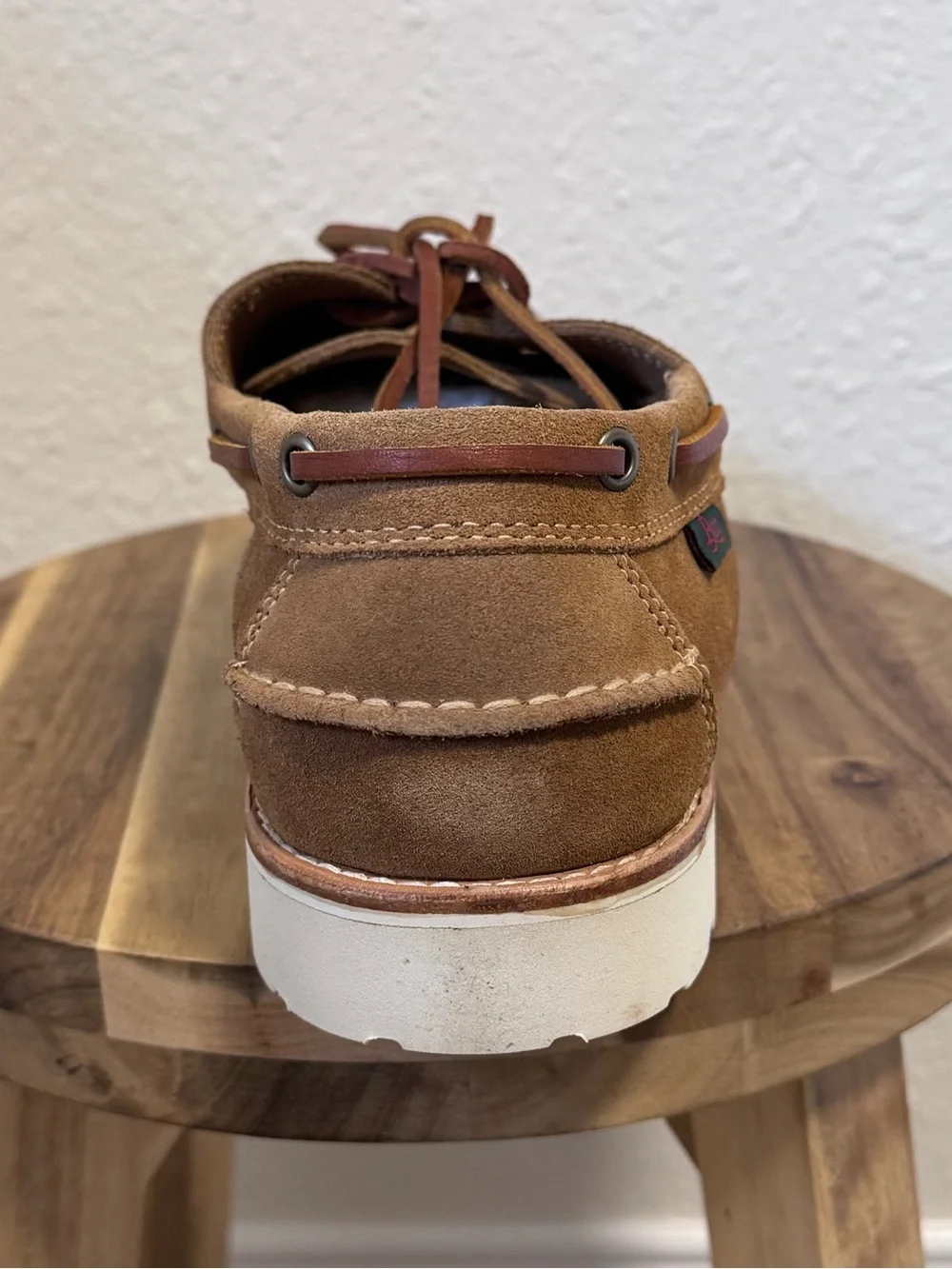 G.H. Bass Ranger Camp Moc Suede Brown Shoes Men’s 12 NIB